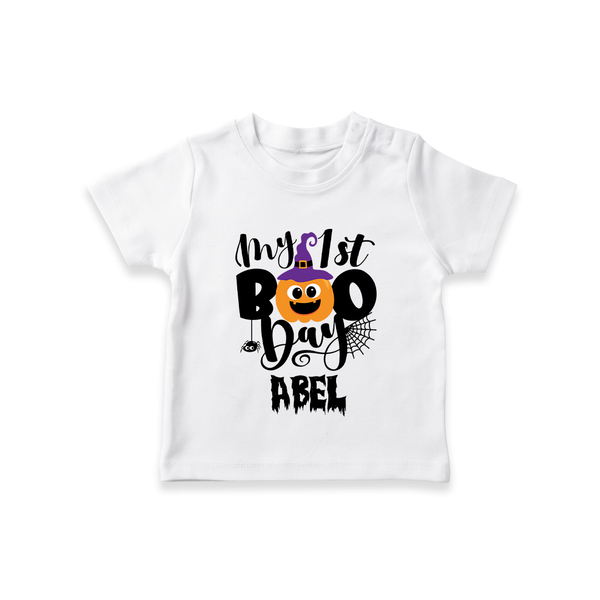 My First Mommy's Little Boo Tshirt | Custom Baby Tshirt for Festival - WHITE - 0-5 Months Old (Chest 17")