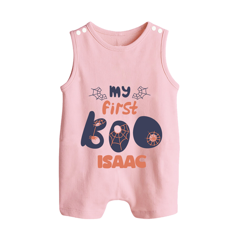 My First Too Cute Spooh Romper Suit | Custom Baby Romper Suit for Little Festival Stars - BABY PINK - 0 - 5 Months Old (Chest 18")