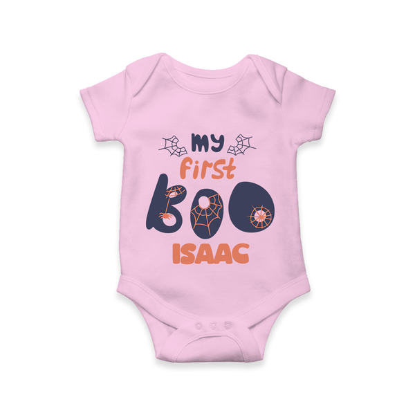 My First Too Cute Spooh Romper | Custom Baby Romper for Little Festival Stars - BABY PINK - New Born (Chest 14")