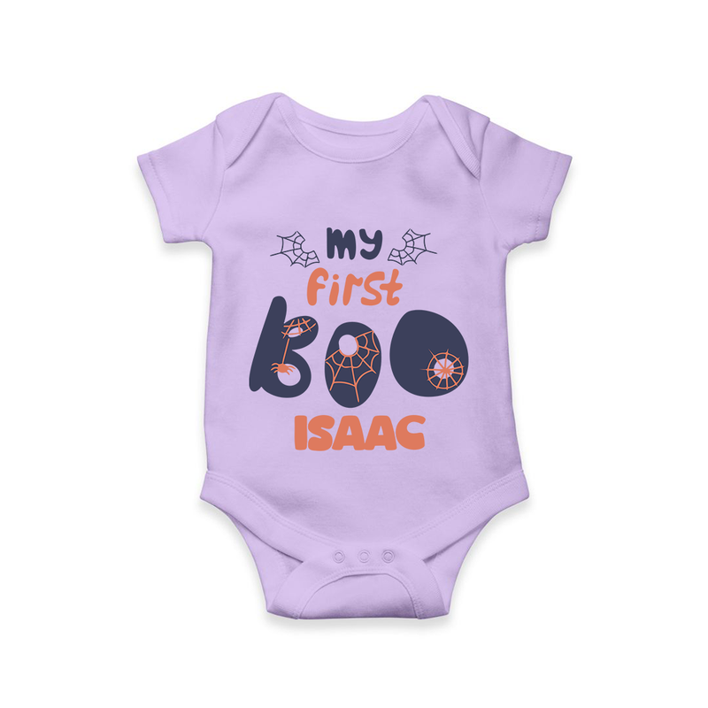 My First Too Cute Spooh Romper | Custom Baby Romper for Little Festival Stars - LILAC - New Born (Chest 14")