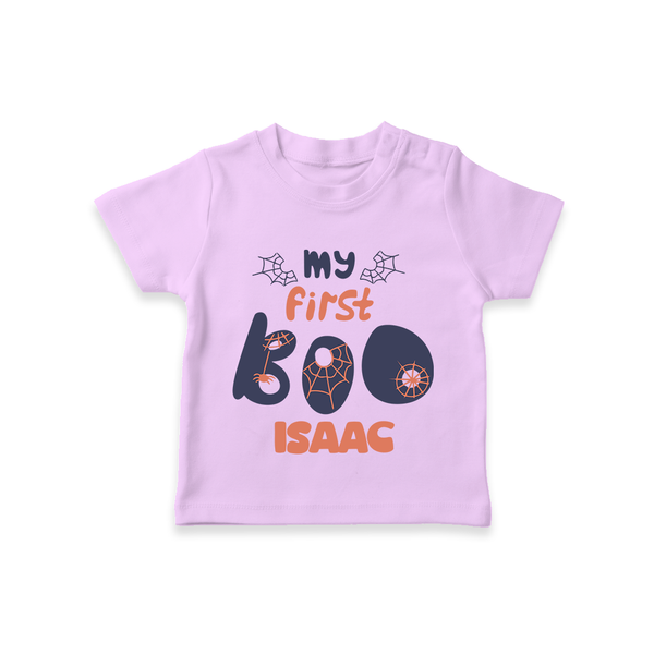 My First Too Cute Spooh Tshirt | Custom Baby Tshirt for Little Festival Stars - LILAC - 0-5 Months Old (Chest 17")