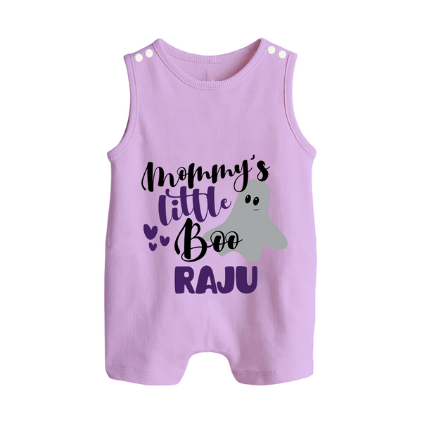 Mommy's Little Boo Romper Suit | Personalized Baby Romper Suit for Festival Celebration - LILAC - 0 - 5 Months Old (Chest 18")