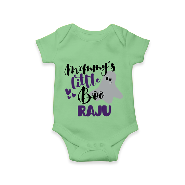 Mommy's Little Boo Romper | Personalized Baby Romper for Festival Celebration - GREEN - New Born (Chest 14")