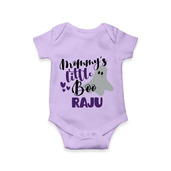 Mommy's Little Boo Romper | Personalized Baby Romper for Festival Celebration - LILAC - New Born (Chest 14")