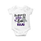 Mommy's Little Boo Romper | Personalized Baby Romper for Festival Celebration - WHITE - New Born (Chest 14")