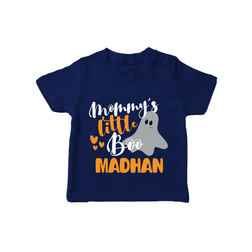 Mommy's Little Boo Ghost Print Baby Tshirt