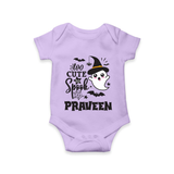 Too Cute Spooh Romper | Personalized Baby Romper for Spooky Fun - LILAC - New Born (Chest 14")