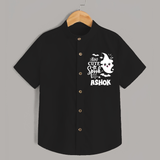 Too Cute Spooh Shirt | Personalized Baby Shirt for Spooky Fun - BLACK - 0 - 6 Months Old (Chest 23")