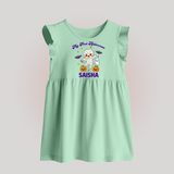 My First Little Mummy First Halloween Baby Frock  - MINT GREEN - 0 - 3 Months Old (Chest 17")