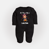  Too Cute to Spook Halloween Full Body Suit - BLACK - New Born (Chest 7.5")