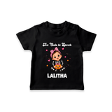  Too Cute to Spook Halloween T Shirt - BLACK - 0-5 Months Old (Chest 17")