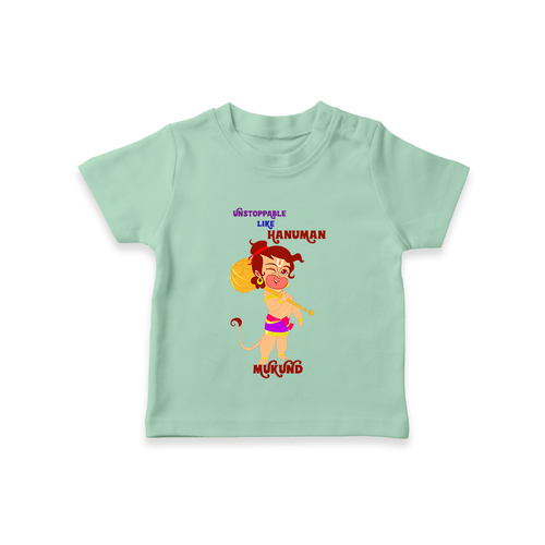 Unstoppable Like Hanuman – Personalized Baby T-Shirt