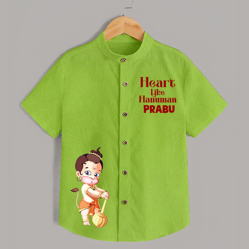 Heart Like Hanuman Shirt | Custom Baby Shirt for Hanuman Devotion