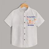 Celebrate Daddy's Day with Baby Shirt | Soft Cotton Comfort - WHITE - 0 - 6 Months Old (Chest 23")