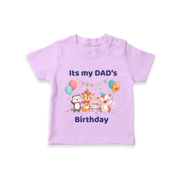 Celebrate Daddy's Day with Baby T-Shirt | Soft Cotton Comfort - LILAC - 0-5 Months Old (Chest 17")