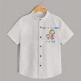 Celebrate Mom's Birthday with Baby Shirt | Cute & Comfy Shirt - WHITE - 0 - 6 Months Old (Chest 23")