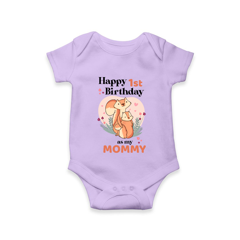 Bodysuit/Onesie for Mom's Birthday | Adorable Baby Romper Outfit - LILAC - 0 - 3 Months Old (Chest 16")