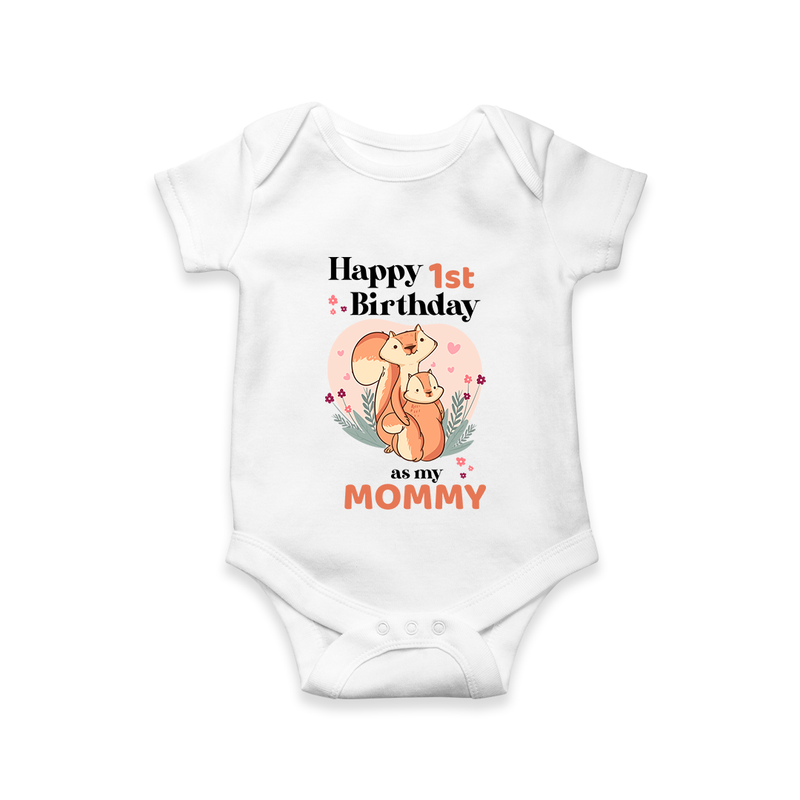 Bodysuit/Onesie for Mom's Birthday | Adorable Baby Romper Outfit - WHITE - 0 - 3 Months Old (Chest 16")