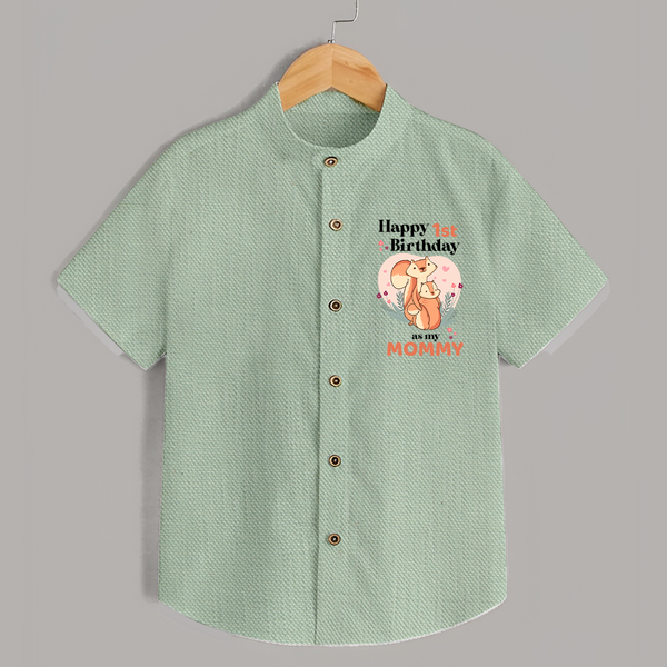 Shirt for Mom's Birthday | Adorable Baby Shirt Outfit - MINT GREEN - 0 - 6 Months Old (Chest 23")