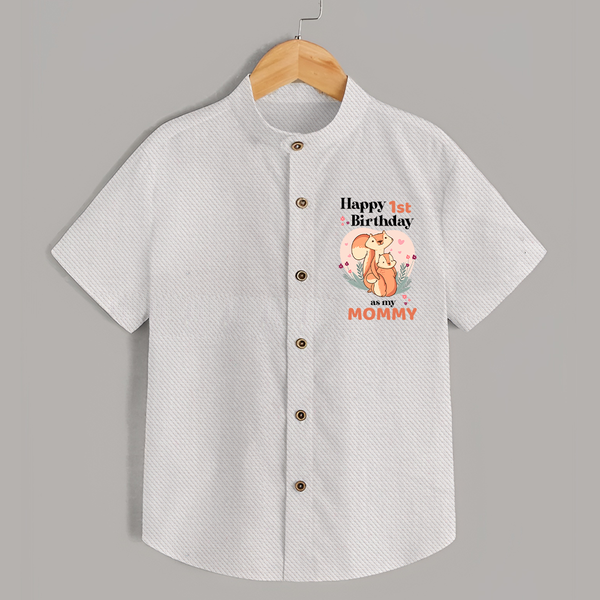 Shirt for Mom's Birthday | Adorable Baby Shirt Outfit - WHITE - 0 - 6 Months Old (Chest 23")