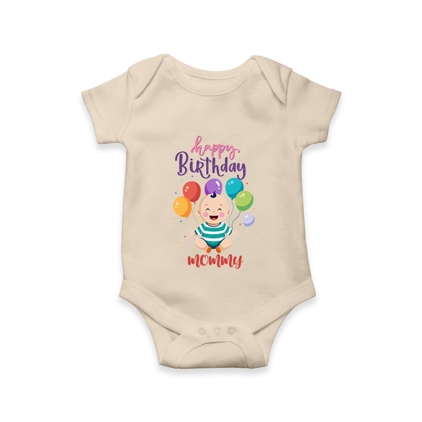 Mommy's Special Day Romper/Onesie | Gift from Baby - IVORY - 0 - 3 Months Old (Chest 16")
