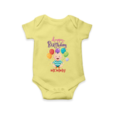Mommy's Special Day Romper/Onesie | Gift from Baby - PASTEL YELLOW - 0 - 3 Months Old (Chest 16")