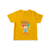 "Make MomÕs Birthday Magical With This Unique Kids T-Shirt" - CHROME YELLOW - 0-5 Months Old (Chest 17")