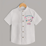 Baby Shirt for Mommy's Birthday | Soft Cotton Outfit for Newborns - WHITE - 0 - 6 Months Old (Chest 23")