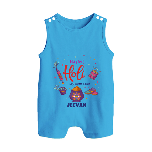 My First Holi - A Colorful Start To Celebrations With Our Customized Romper Suit For Babies With Name