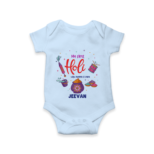 My First Holi - A Colorful Start To Celebrations With Our Customized Romper For Babies With Name