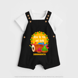 Traditional Holi Dhol & Colors Name Dunagree - BLACK - 0 - 5 Months Old (Chest 18")