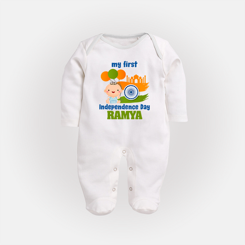 My First Independence Balloon Celebration Full Body Suit