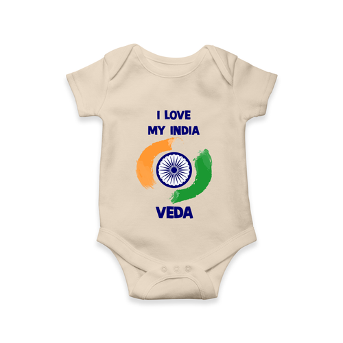 I Love My India Tricolour Pride Romper