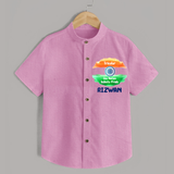 Tricolour Infinite Pride Shirt - BABY PINK - 0 - 6 Months Old (Chest 23")