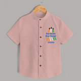 Tricolour Air Show Pride Shirt - PEACH - 0 - 6 Months Old (Chest 23")