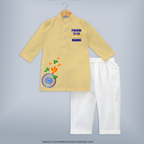Republic Day Freedom Birds Kids Kurta Set