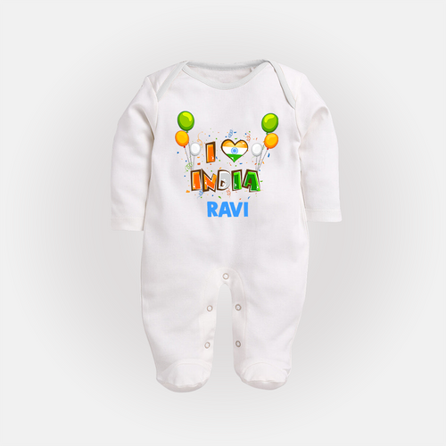 I Love India Full Body Suit