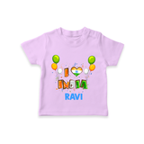 I Love India T Shirt - LILAC - 0-5 Months Old (Chest 17")