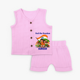 Feel the Freedom Baby JablaSet - BABY PINK - 0 - 3 Months Old (Chest 9.8")