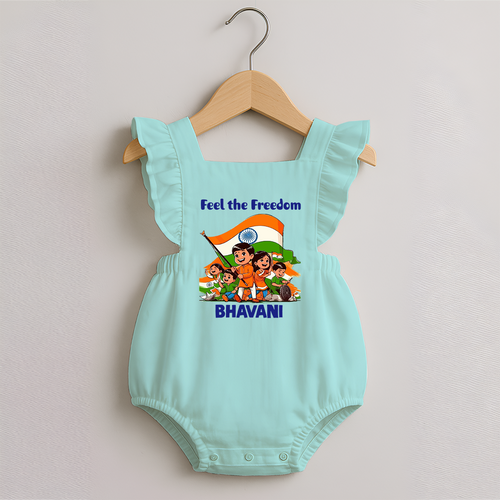 Feel the Freedom Baby Romper Frock