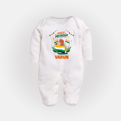 Vande Mataram Baby Full Body Suit