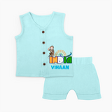 India Pride Baby JablaSet - BABY BLUE - 0 - 3 Months Old (Chest 9.8")