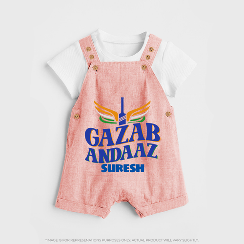 Gazab Andaaz - Cheer For Your Team With Our Customized IPL-Themed Dungaree For Kids With Name