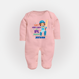 Can’t Keep Calm It’s Cricket Season FULL BODY SUIT - BABY PINK - New Born (Chest 7.5")