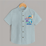 Can’t Keep Calm It’s Cricket Season SHIRT - ARCTIC BLUE - 0 - 6 Months Old (Chest 23")
