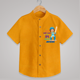Can’t Keep Calm It’s Cricket Season SHIRT - CHROME YELLOW - 0 - 6 Months Old (Chest 23")