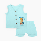 Cricket Fever Is On jabla – Fan Edition - BABY BLUE - 0 - 3 Months Old (Chest 9.8")