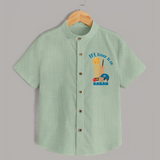 Cricket Fever Is On SHIRT – Fan Edition - MINT GREEN - 0 - 6 Months Old (Chest 23")