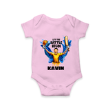 Let The Battle Begin Baby Romper – Match Day Outfit - BABY PINK - New Born (Chest 14")