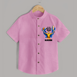 Let The Battle Begin SHIRT – Match Day Outfit - BABY PINK - 0 - 6 Months Old (Chest 23")